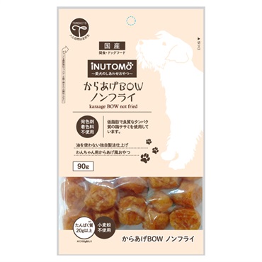 イヌトモ iNUTOMo からあげBOW 90g 友人