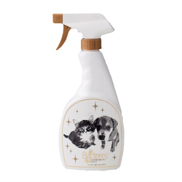 バクテレス ペット用 なめても安心な消臭・除菌水 無香料 500ml Bacteres カモス