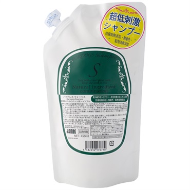 バクテレス フォーソスS 詰替 敏感肌のためのペット用シャンプー 毛並み艶やか超低刺激 450ml カモス