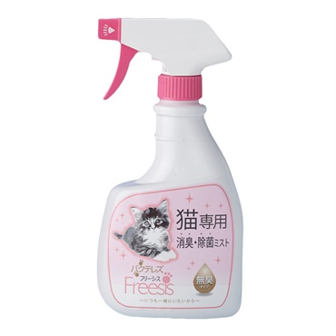 バクテレス フリーシス 猫専用消臭・除菌ミスト 320ml カモス