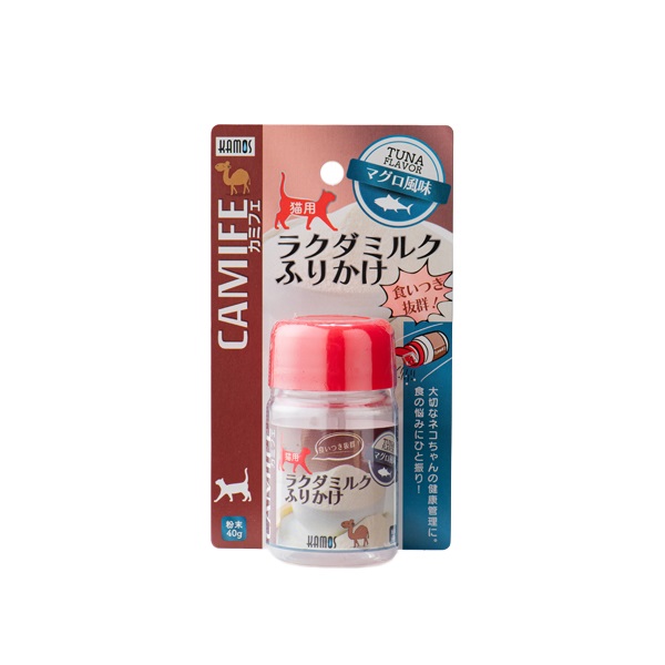 カミフェ 猫用 ラクダミルク ふりかけ マグロ風味 40g CAMIFE カモス(40g)