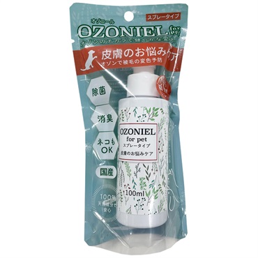OZONIEL for pet オゾニール スプレー 皮膚のお悩みケア 100ml カモス