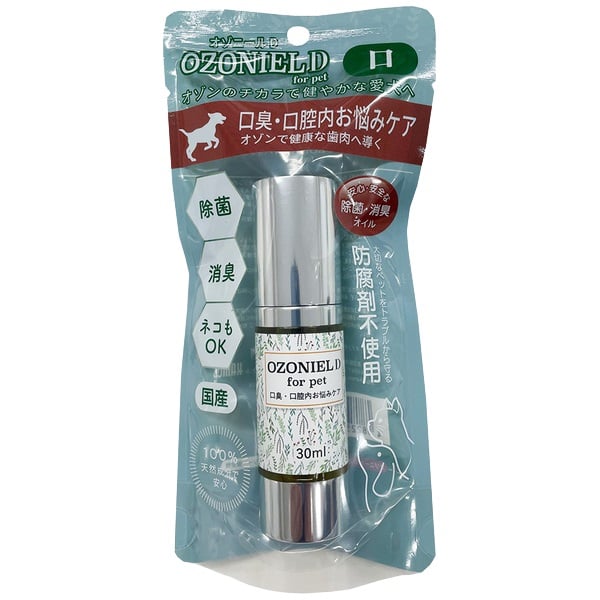 OZONIEL for pet オゾニール D 口臭・口腔内お悩みケア 30ml カモス(30ml)