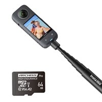 360度アクションカメラ Insta360 x3（CINSAAQ/B）＋114cm見え