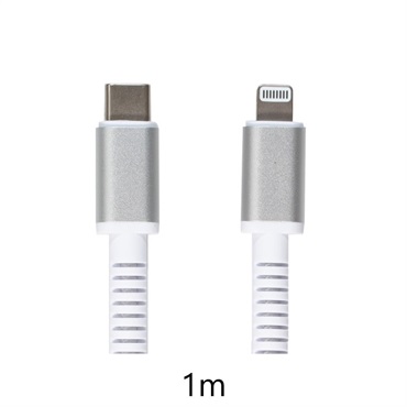 超ロングブッシュC to Lightningタフケーブル ホワイト CD-STLSS