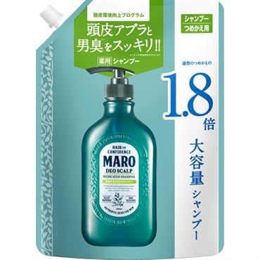 MARO デオスカルプシャンプー つめかえ用 大容量 720ml マーロ【医薬部外品】