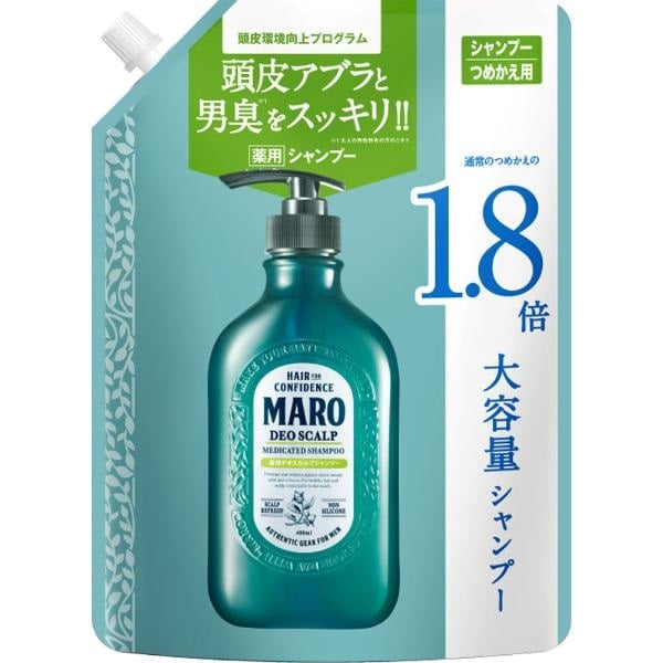 MARO デオスカルプシャンプー つめかえ用 大容量 720ml マーロ