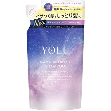YOLU カームナイトリペアシャンプー ヨル I-ne(詰め替え 370mL)