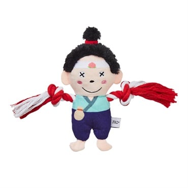 プラッシュトイ・ウィズロープ モモタロウ 1個 ファッド・プラス FAD+ ダッドウェイペット