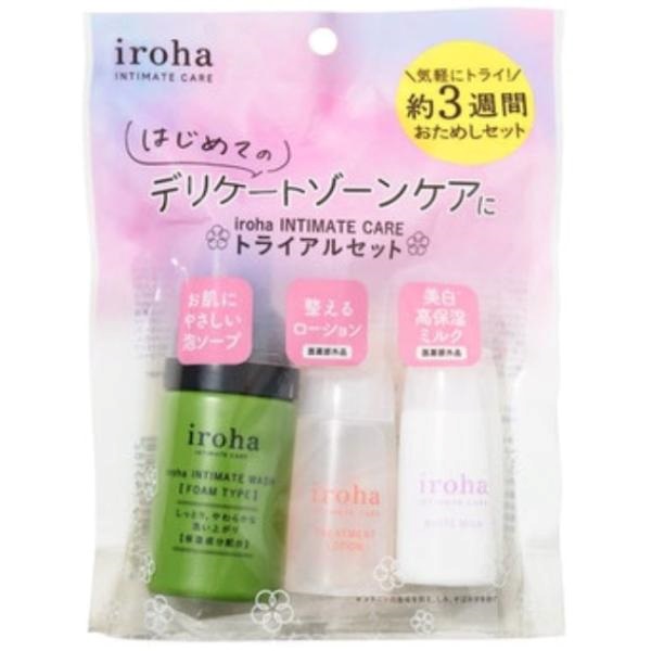 iroha イロハ INTIMATE CARE TRIAL SET 120g TENGA | イオンスタイル