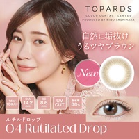 トパーズ  カラコン 指原莉乃プロデュース ルチルドロップ(ルチルドロップ-±０．００)