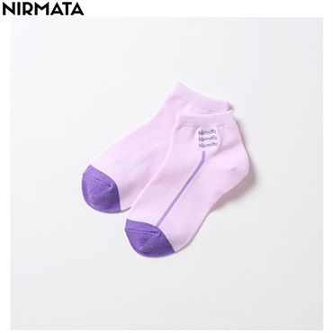 NIRMATA(ニルマータ) 波柄刺繍ショート丈ソックス キッズ 男の子 女の子