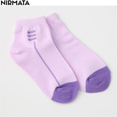 NIRMATA(ニルマータ) 波柄刺繍 ショート丈ソックス 男の子 女の子 キッズ