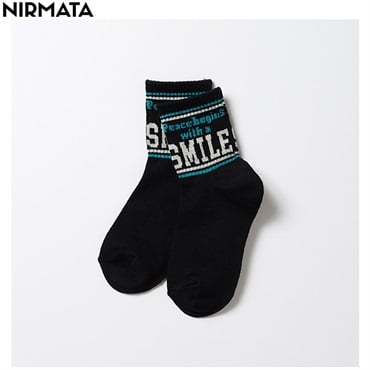 NIRMATA(ニルマータ) メッセージショート丈ソックス キッズ 男の子 女の子