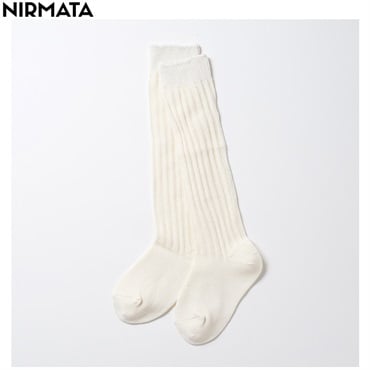 NIRMATA(ニルマータ) ルーズソックス キッズ 男の子 女の子(オフホワイト-22-24cm)