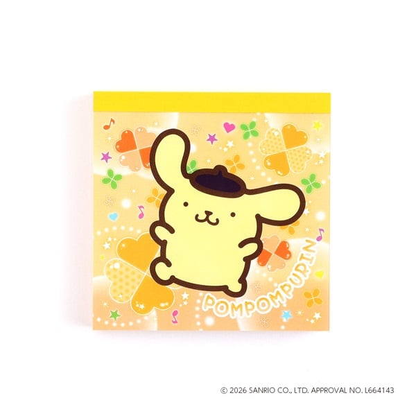 クローバーちゃん　メモ帳 メモ帳 平成レトロファンシー ブイメモ プリズムクローバー クーリア