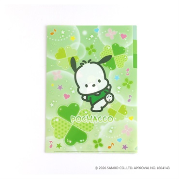 A4ポケットクリアファイル クローバーVer.(ポチャッコ)