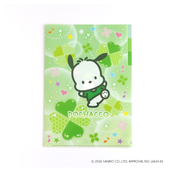 A4ポケットクリアファイル クローバーVer.(ポチャッコ)
