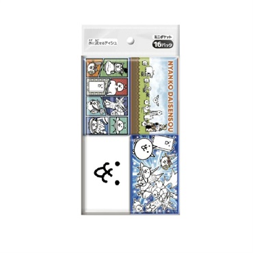 ポケットティッシュ にゃんこ大戦争16P 4582769850509 新入園入学準備