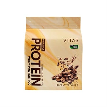 VITAS プロテイン WPC 450g(カフェラテ風味)