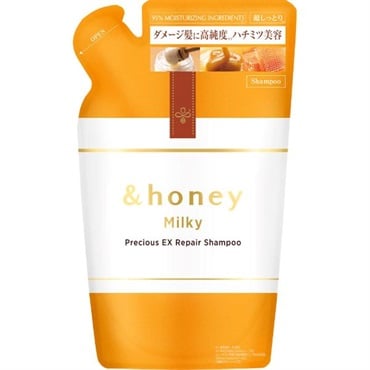 &honey アンドハニー ミルキー プレシャス EX リペア シャンプー1.0 つめかえ 385mL ヴィークレア