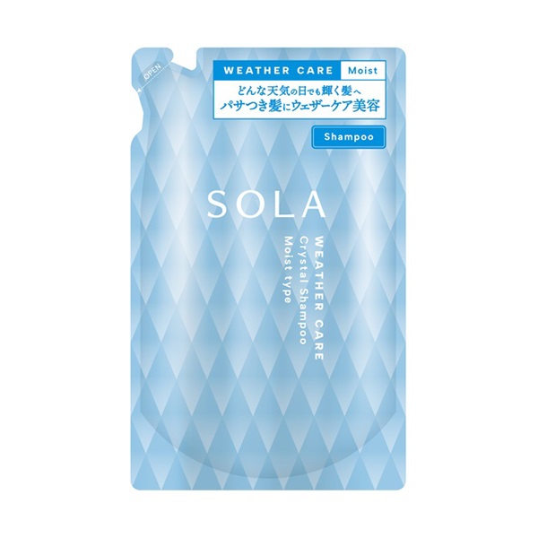 ソラ ウェザーケア クリスタル シャンプー つめかえ 320ml SOLA ヴィー