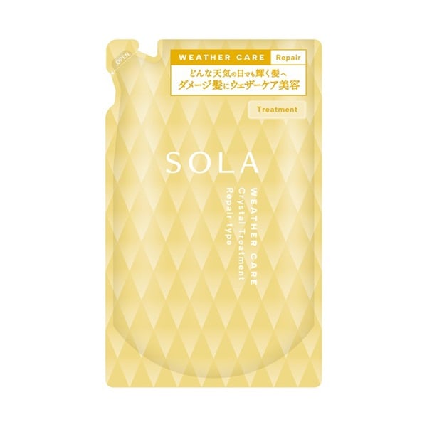 ソラ ウェザーケア クリスタル ヘアトリートメント つめかえ 320g SOLA ヴィークレア(リペアタイプ)