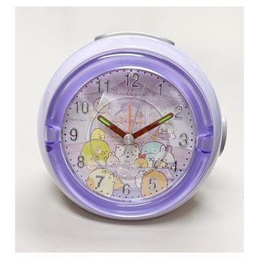 すみっコぐらし目覚し時計 パープル | イオンスタイルオンライン 衣料