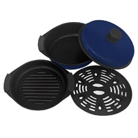 サクセスアジア レンジクッキング 丸鍋3Pセット SA036 | イオン