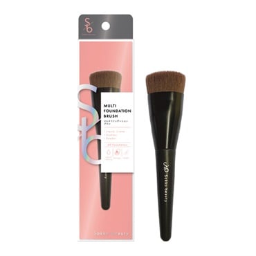Sokko beauty マルチファンデーションブラシ 1本 ソッコービューティー