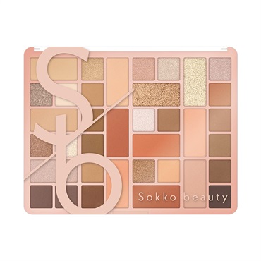 Sokkobeauty 36色アイシャドウパレット 01ショコラブラウン | イオン