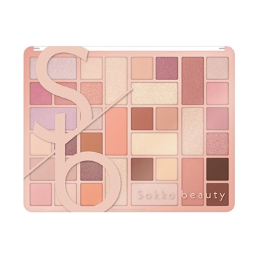 Sokkobeauty 36色アイシャドウパレット 02キャンディーピンク | イオン