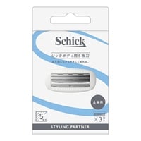 シック ボディ用5枚刃 替刃 3コ入 シック Schick シック・ジャパン(3コ入)