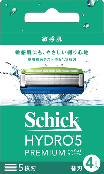 シック ハイドロ5 プレミアム 替刃 敏感肌 4コ入 シック Schick