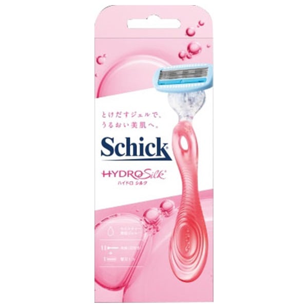シック ハイドロシルク ホルダー 刃付き+替刃1コ シック Schick シック・ジャパン(1セット)