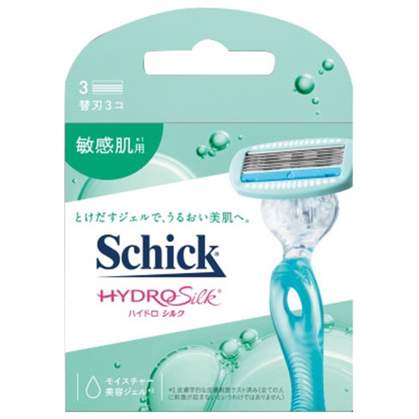 シック ハイドロシルク 替刃 敏感肌用 3個入 シック Schick シック・ジャパン(3個入)