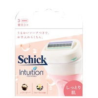 シック イントゥイション しっとり肌 替刃3個入 シック Schick シック