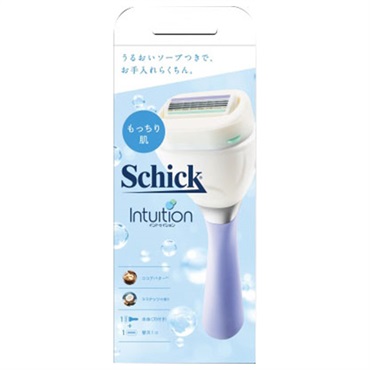 シック イントゥイション　モイスチャーソープ　レディース剃刀 12個 試してみた】シック イントゥイション 敏感肌 ホルダー（本体＋刃2コ