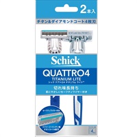 シック クアトロ4 チタニウム ライト 2本入 Schick シック・ジャパン(2本入)