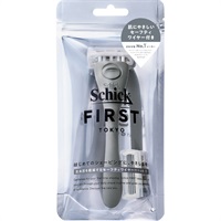 シック ファースト シェービング ホルダー 刃付き+替刃1コ 1セット シック Schick シック・ジャパン(アッシュグレー)