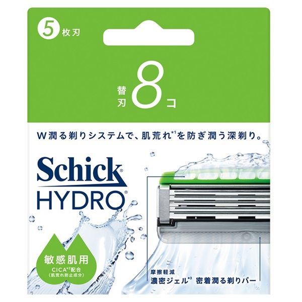 シック ハイドロ 敏感肌用 替刃 8個 Schick シック・ジャパン | イオン