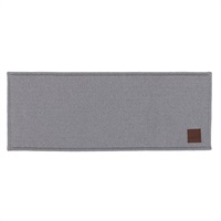 丸ごと洗えるキッチンマット　45×120cm　アール(グレー)