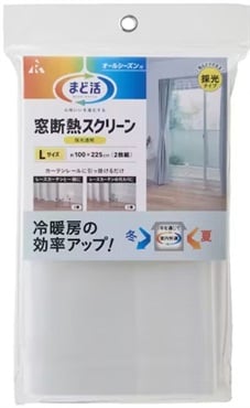 アール　窓断熱スクリーン　採光(透明）タイプ(HN-502)