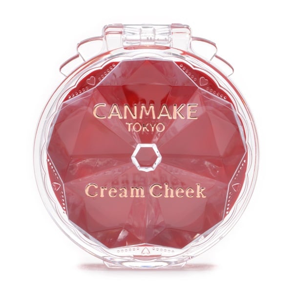 ハンドメイド オールインワンラック ワイドタイプ（チーク色） キャンメイク クリームチーク(クリアタイプ) CANMAKE 井田
