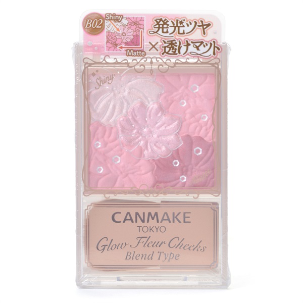 キャンメイク グロウフルールチークス ブレンドタイプ キャンメイク CANMAKE 井田ラボラトリーズ(B02 ローズバレリーナ)