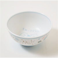 すみっコぐらし　茶碗　ブルー(ブルー)
