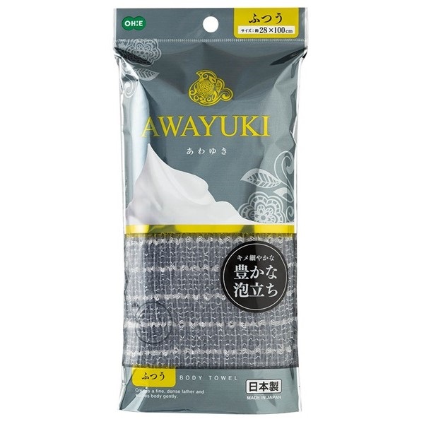 オーエ あわゆきナイロンタオル 泡 ボディタオル 身体洗い | イオン