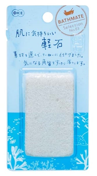 オーエ　バスメイト　軽石　角質　ひじ　ひざ　かかと(ダミー)