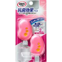 ゴミ箱の消臭力 抗菌効果プラス ピンクグレープフルーツの香り 2個 消臭力 エステー(4901070128884)