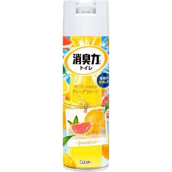 トイレの消臭力 スプレー グレープフルーツ 365ml 消臭力 エステー(4901070130993)